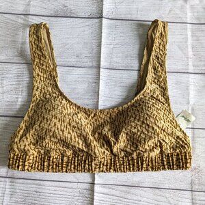 NWT Aerie Scoop Swim Bikini Top Medium